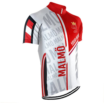 Customized Malmö Men's Cycling Jersey Short Sleeve