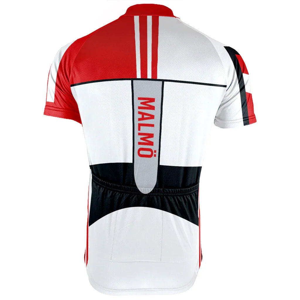 Customized Malmö Men's Cycling Jersey Short Sleeve
