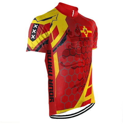 Customized Malmö Men's Cycling Jersey Short Sleeve