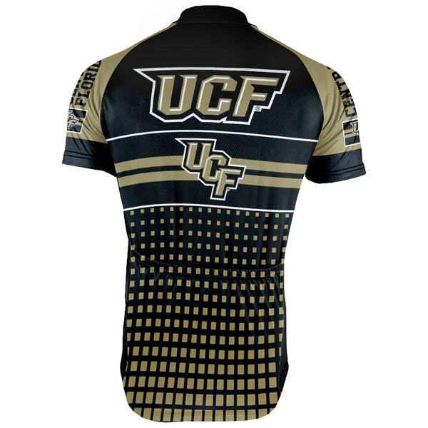 Customized University of Central Florida UCF Men's Cycling Jersey Short Sleeve