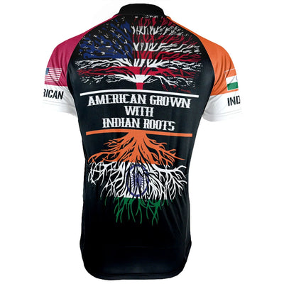 Customized Indian American Men's Cycling Jersey Short Sleeve