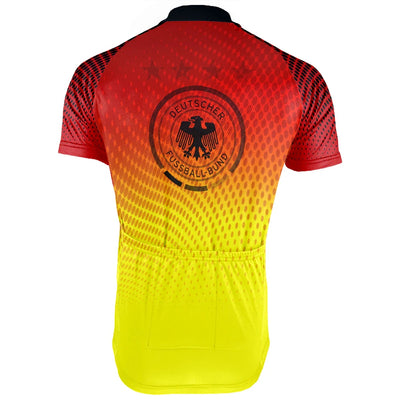 Customized Germany Men's Cycling Jersey Short Sleeve