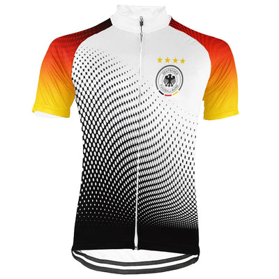 Customized Germany Men's Cycling Jersey Short Sleeve
