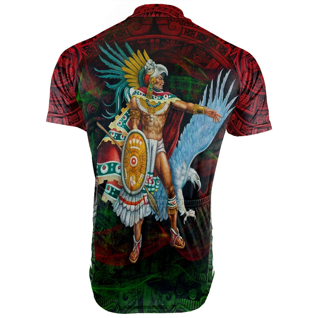 Customized Mexico Aztec Men's Cycling Jersey Short Sleeve