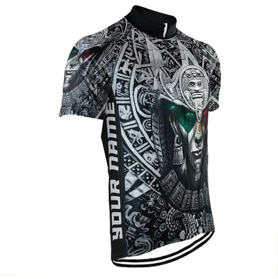 Customized Mexico Aztec Men's Cycling Jersey Short Sleeve