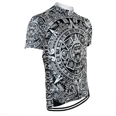 Customized Mexico Aztec Men's Cycling Jersey Short Sleeve