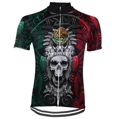 Customized Mexico Aztec Men's Cycling Jersey Short Sleeve