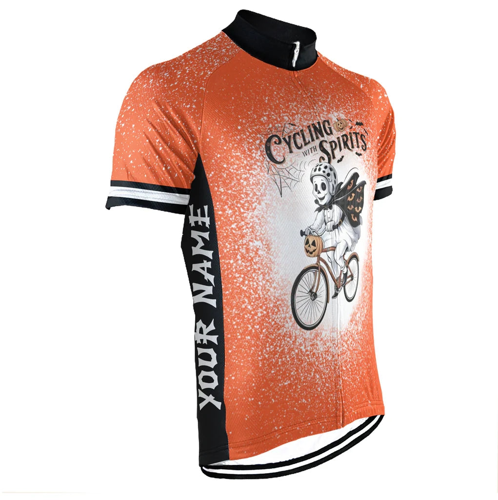 Customized Halloween Men's Cycling Jersey Short Sleeve