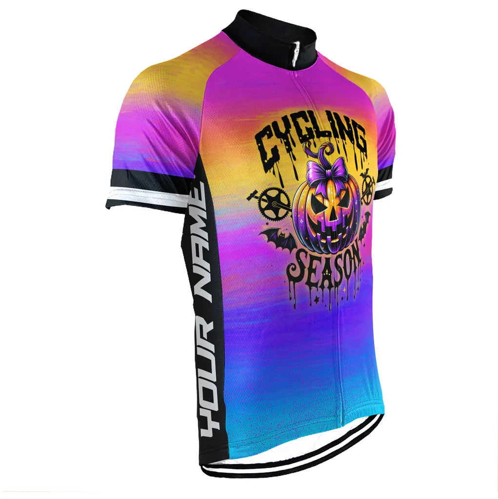 Customized Halloween Men's Cycling Jersey Short Sleeve
