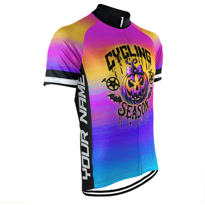 Customized Halloween Men's Cycling Jersey Short Sleeve