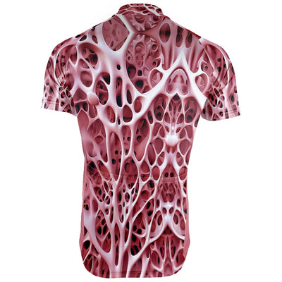 Customized 3D Stripe Men's Cycling Jersey Short Sleeve