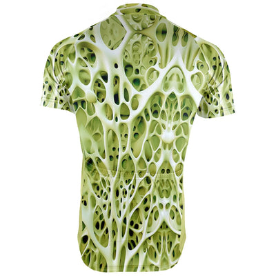 Customized 3D Stripe Men's Cycling Jersey Short Sleeve