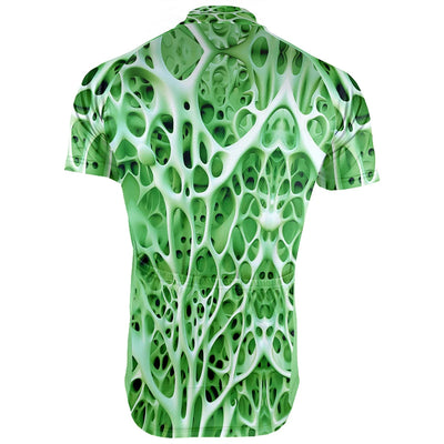 Customized 3D Stripe Men's Cycling Jersey Short Sleeve