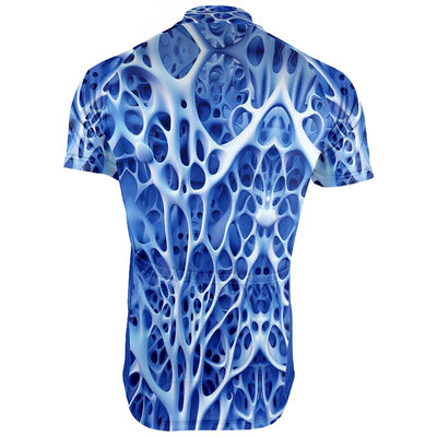 Customized 3D Stripe Men's Cycling Jersey Short Sleeve