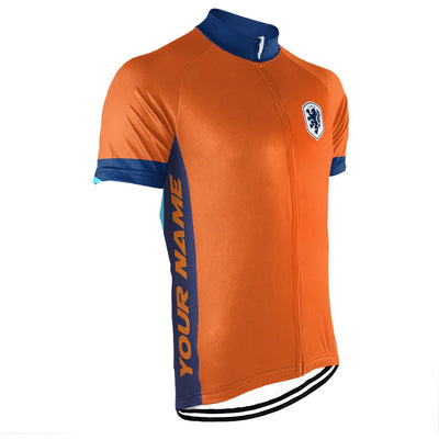 Customized England Men's Cycling Jersey Short Sleeve