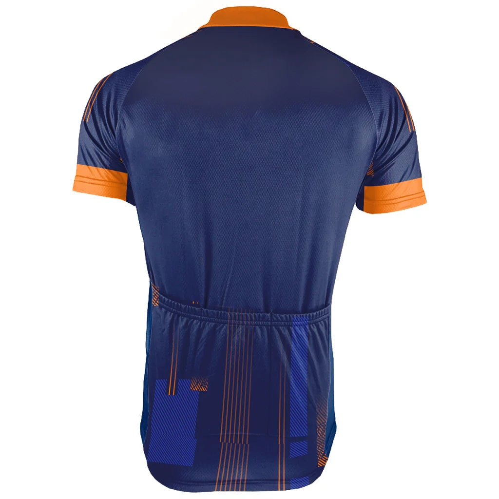 Customized England Men's Cycling Jersey Short Sleeve