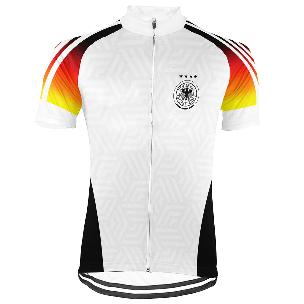 Customized Germany Men's Cycling Jersey Short Sleeve