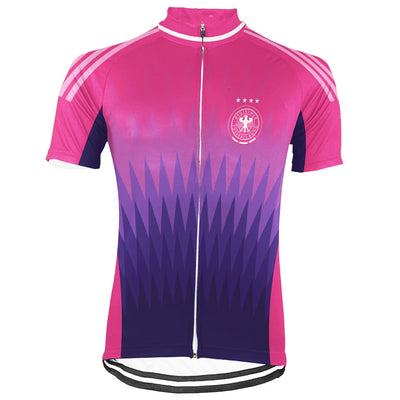 Customized Germany Men's Cycling Jersey Short Sleeve
