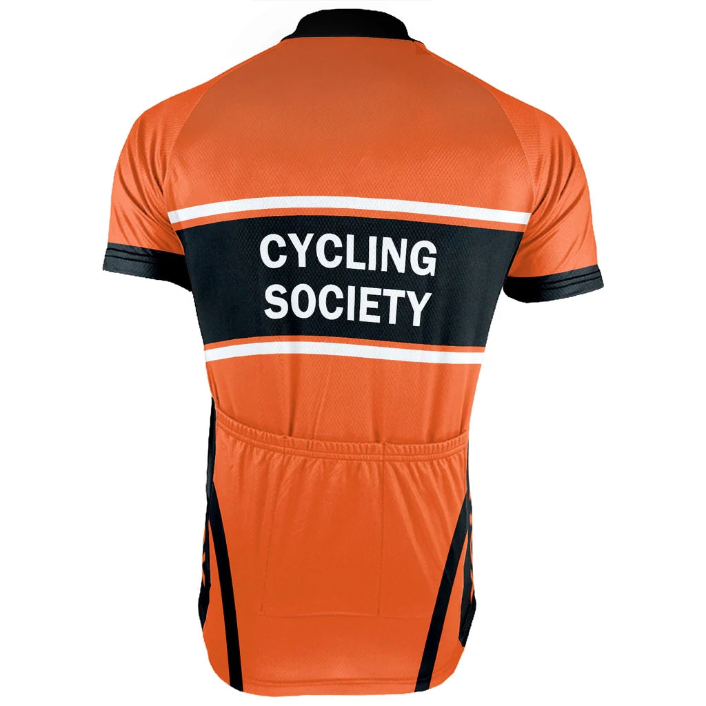 Customized Society Men's Cycling Jersey Short Sleeve