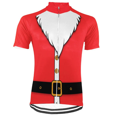 Customized Christmas Men's Cycling Jersey Short Sleeve