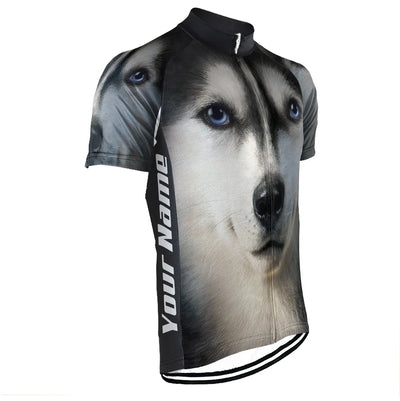 Customized Puppy Men's Cycling Jersey Short Sleeve