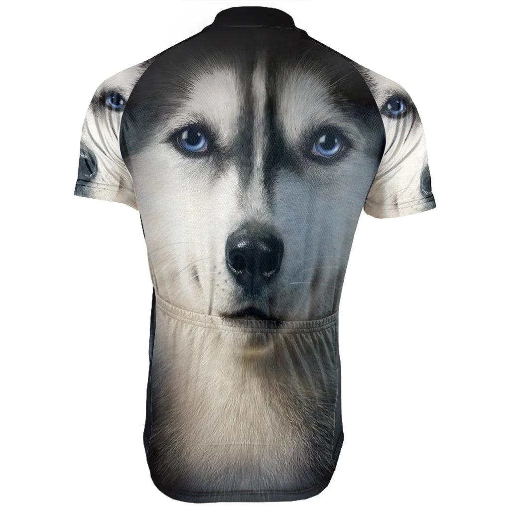 Customized Puppy Men's Cycling Jersey Short Sleeve