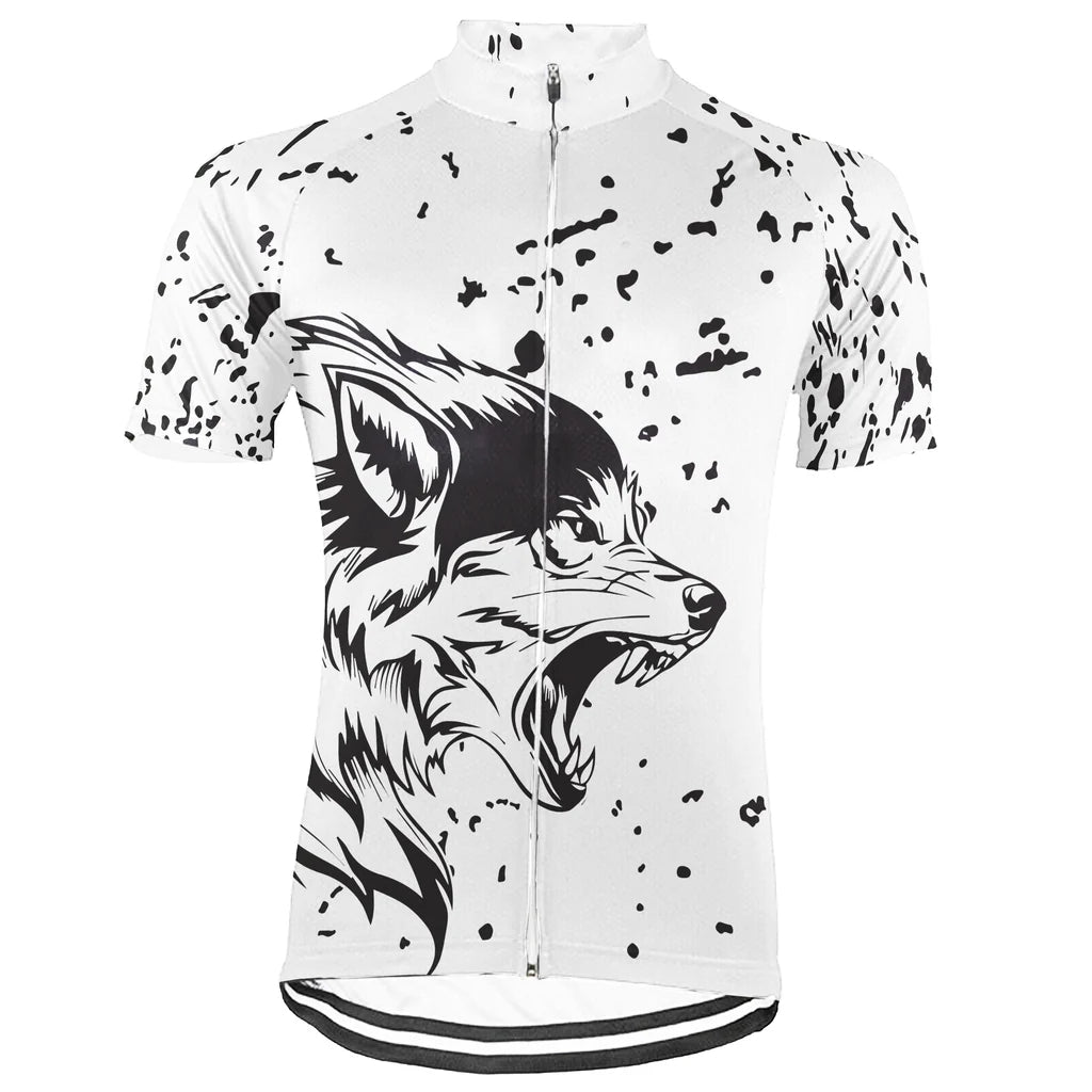 Customized Puppy Men's Cycling Jersey Short Sleeve