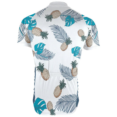 Customized Pineapple Men's Cycling Jersey Short Sleeve
