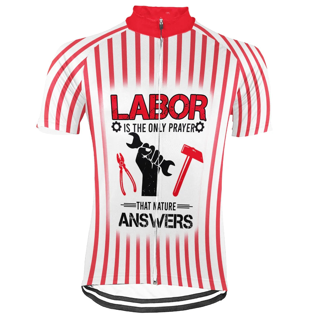 Customized Labor Men's Cycling Jersey Short Sleeve