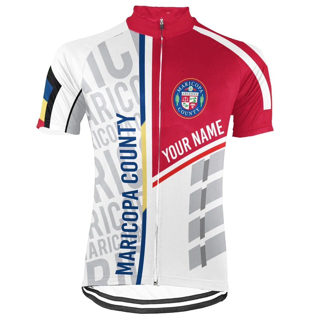 Customized Maricopa County Men's Cycling Jersey Short Sleeve