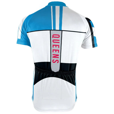 Customized Queens Men's Cycling Jersey Short Sleeve