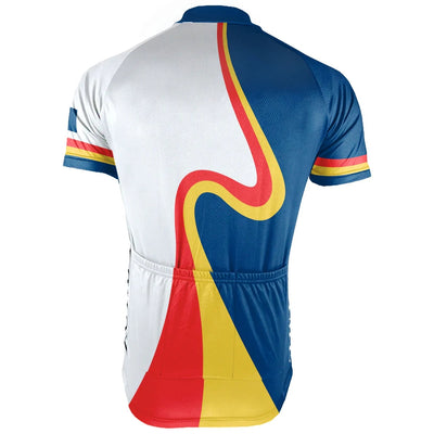 Custom Vermont Men's Short Sleeve Cycling Jersey