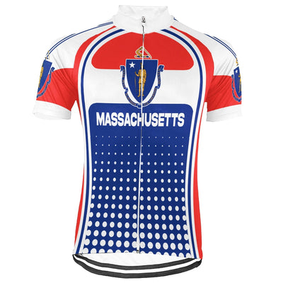 Customized Massachusetts Men's Cycling Jersey Short Sleeve