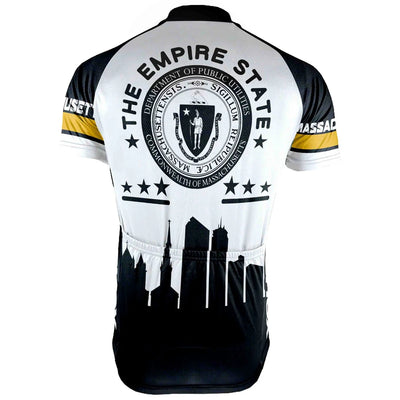Customized Massachusetts Men's Cycling Jersey Short Sleeve