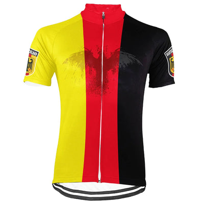 Customized Germany Men's Cycling Jersey Short Sleeve