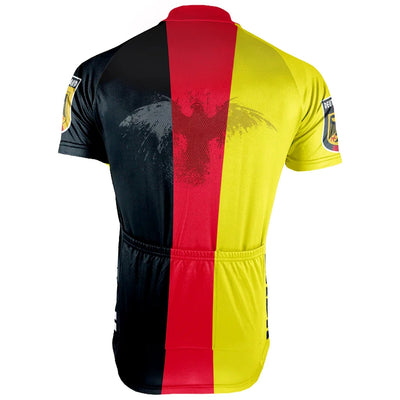 Customized Germany Men's Cycling Jersey Short Sleeve