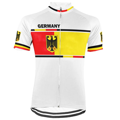 Customized Germany Men's Cycling Jersey Short Sleeve