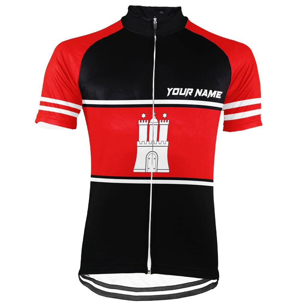 Customized Germany Men's Cycling Jersey Short Sleeve