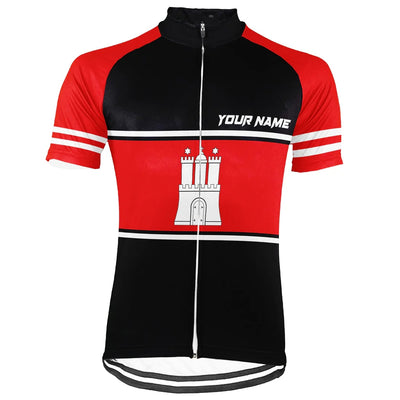 Customized Germany Men's Cycling Jersey Short Sleeve