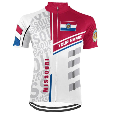 Personalized Missouri Men's Cycling Jersey Short Sleeve