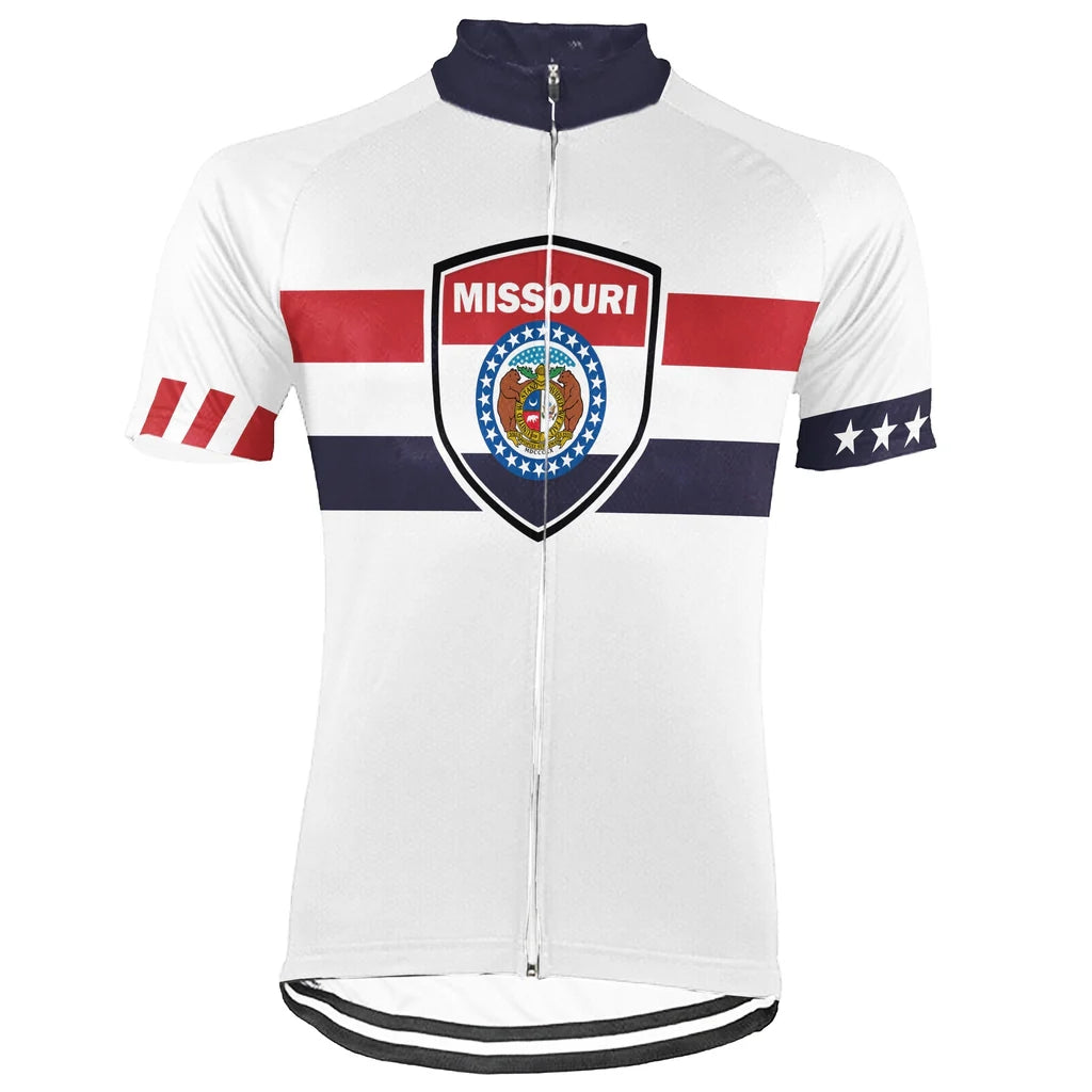 Personalized Missouri Men's Cycling Jersey Short Sleeve