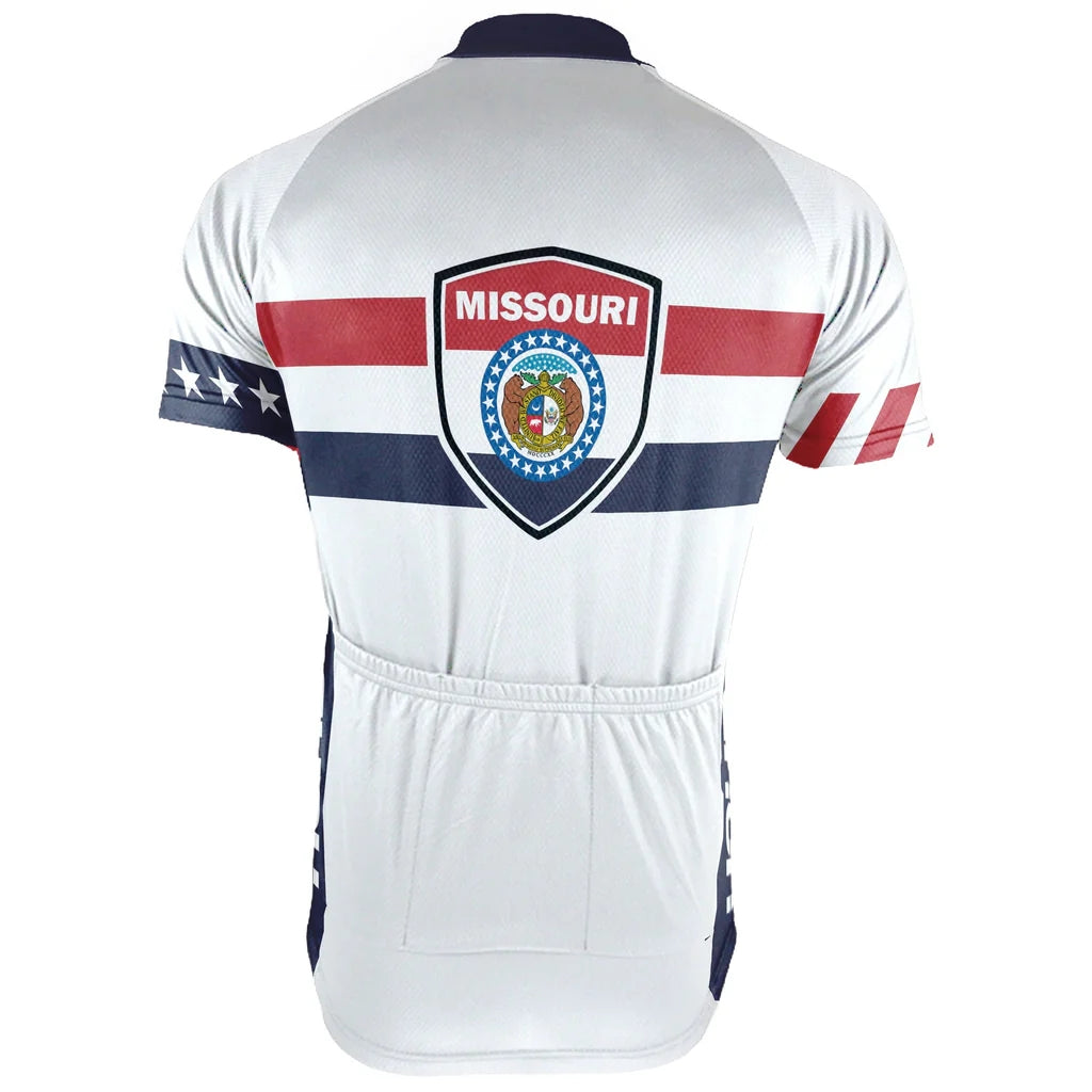 Personalized Missouri Men's Cycling Jersey Short Sleeve