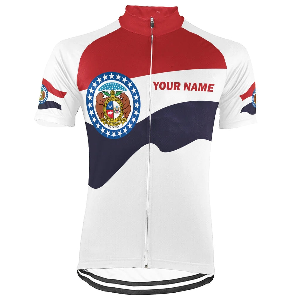 Personalized Missouri Men's Cycling Jersey Short Sleeve