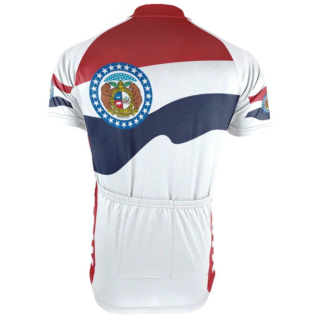 Personalized Missouri Men's Cycling Jersey Short Sleeve