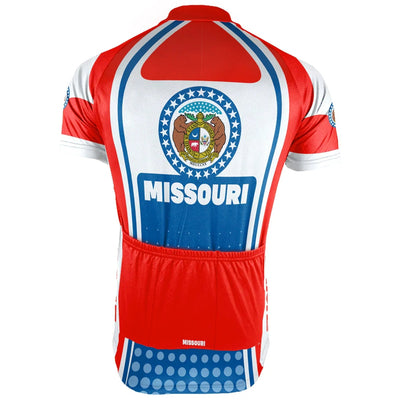 Personalized Missouri Men's Cycling Jersey Short Sleeve