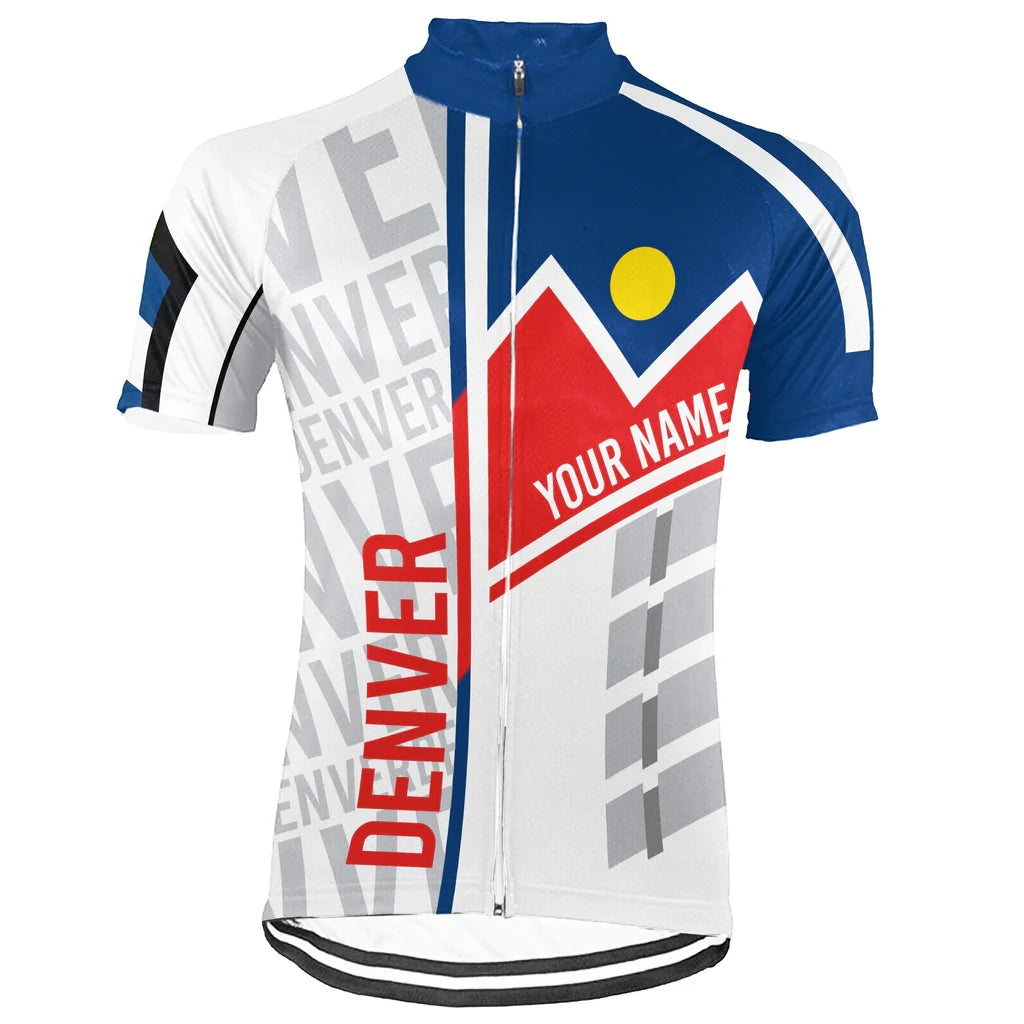 Customized Denver Men's Cycling Jersey Short Sleeve