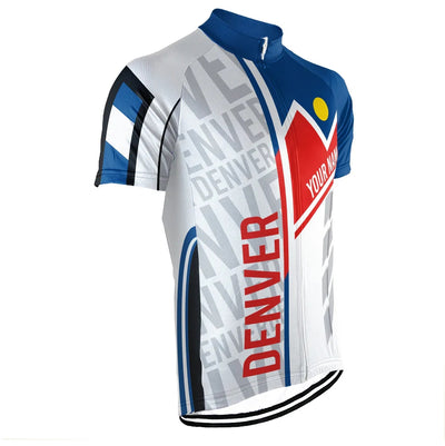 Customized Denver Men's Cycling Jersey Short Sleeve