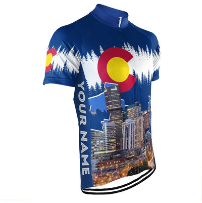 Customized Denver Men's Cycling Jersey Short Sleeve