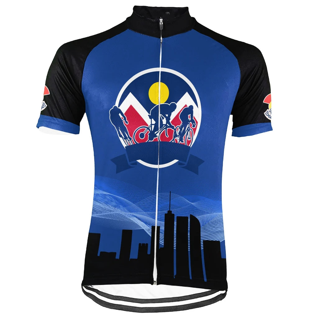 Customized Denver Men's Cycling Jersey Short Sleeve