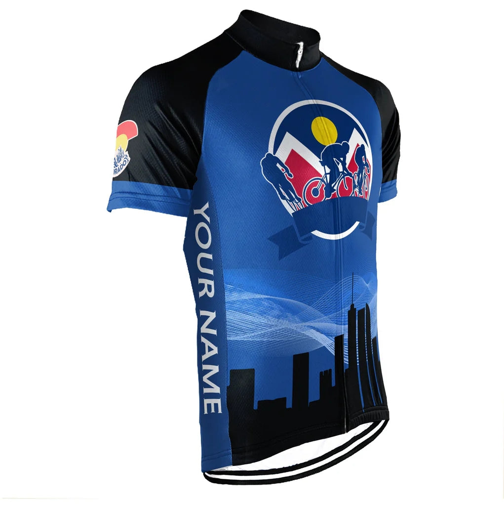 Customized Denver Men's Cycling Jersey Short Sleeve